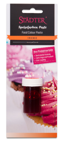 Städter Speisefarbe Paste Orange 25g